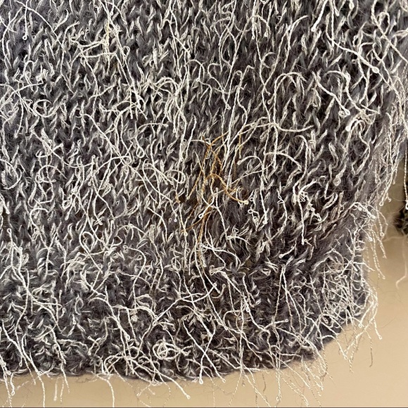 Handmade Feathery Mixed Knit Colourblock Pullover Sweater Women’s Small - Picture 6 of 6